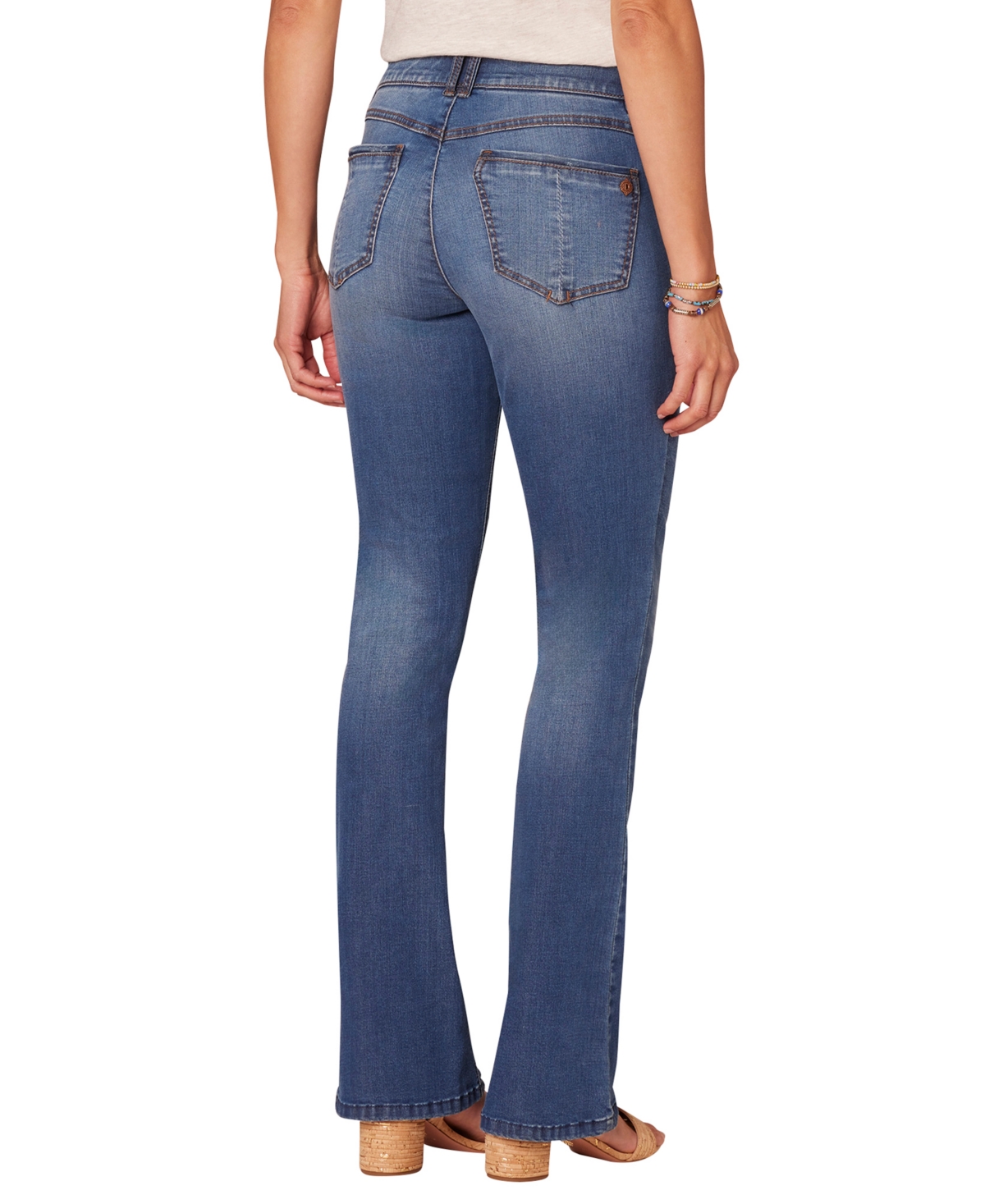 Democracy Petite Ab Solution Itty Bitty Bootcut Jeans