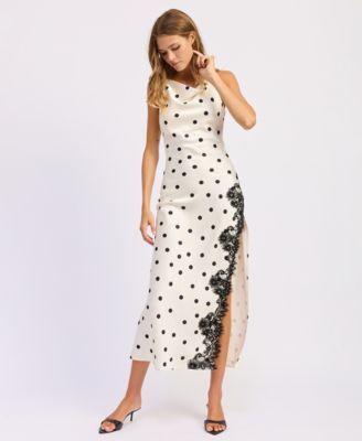 Women's Abigail Cowl Neck Maxi Slip Dress