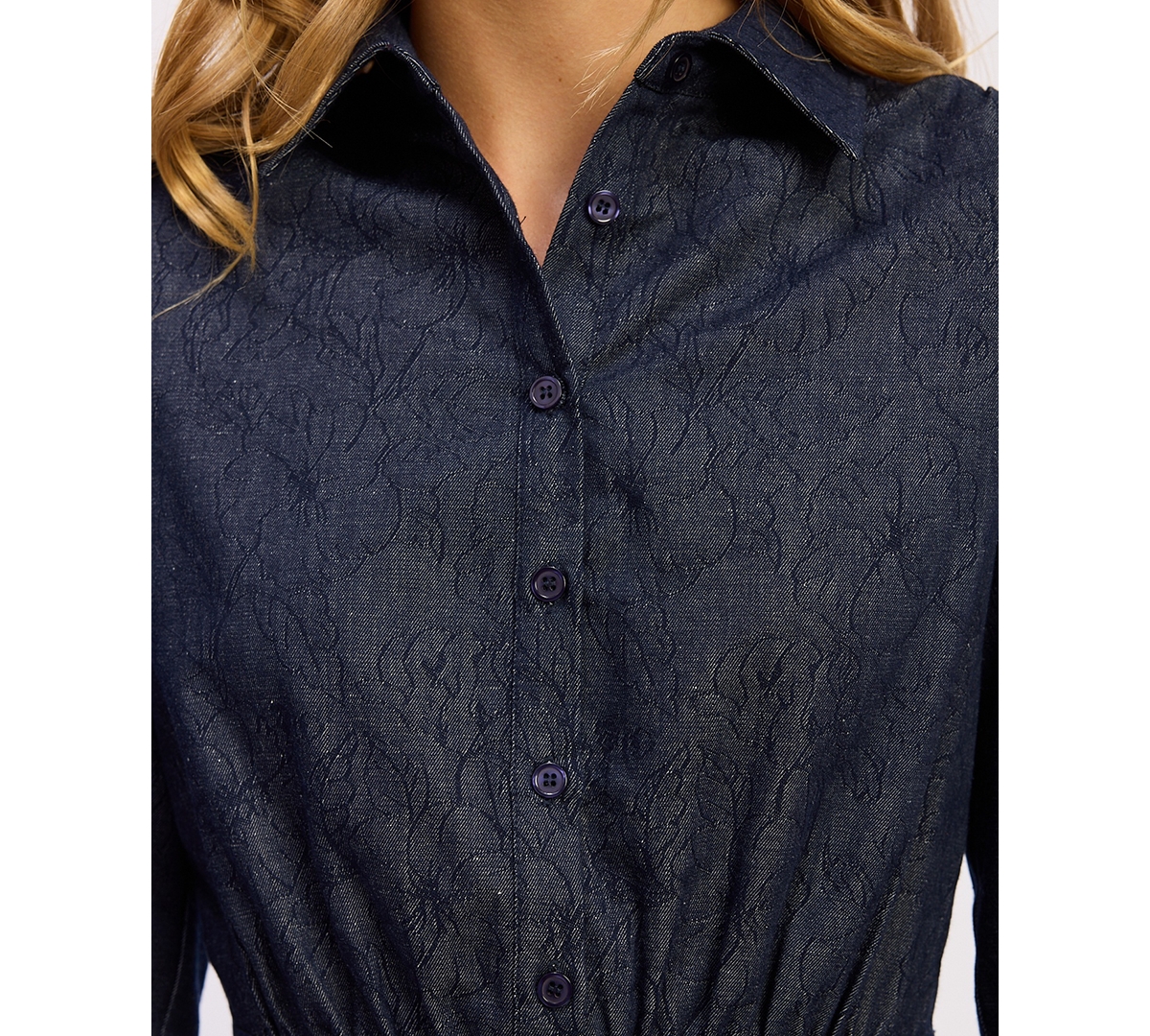 En Saison Women's Darby Collared Mini Dress