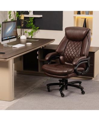 500lbs Big and Tall Office Chair for Heavy People Executive Computer Desk Chair