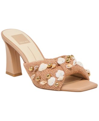 Women's Tylah Beaded Square Toe Dress Sandals