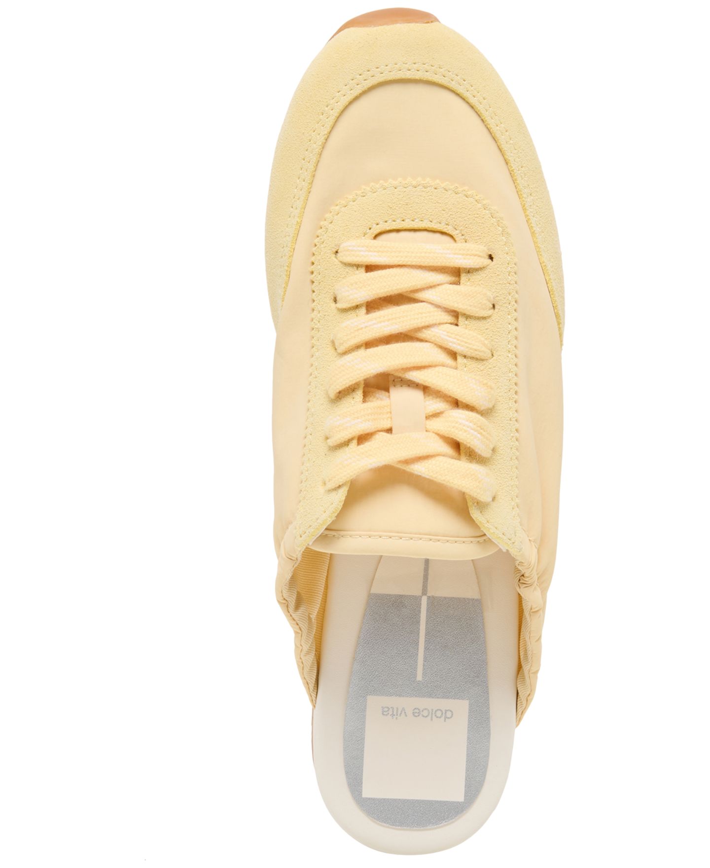 Женские кроссовки Dolce Vita Daris Low Profile Slip-On Mule, цвет: Светлый жёлтый — фото 4