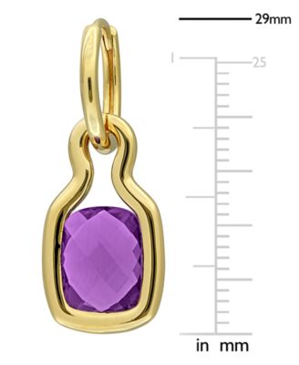 Amethyst (5-1/5 ct. t.w.) Drop Earrings in 18k Gold Flash Plated Sterling Silver