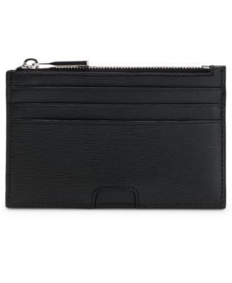 Hugo Boss Men's Luminary Zip Card Holder