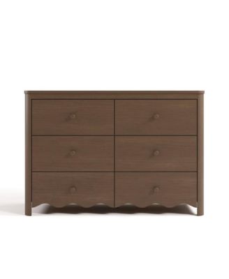 Casablanca 6 Drawer Dresser - Hazelnut