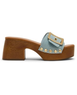 Women's Woodlandd Platform Block-Heel Sandals