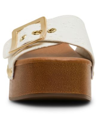 Women's Woodlandd Platform Block-Heel Sandals