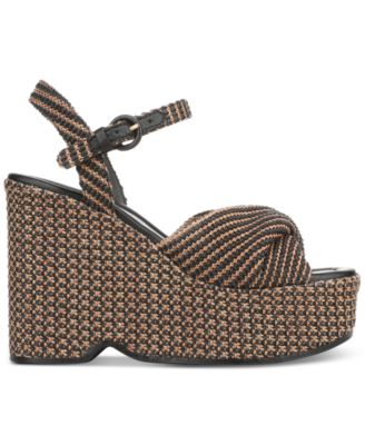 Women's Joanne Platform Raffia Wedge Sandals