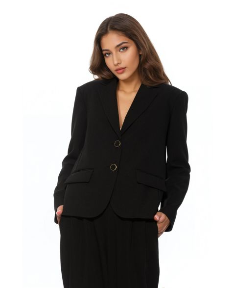 Женский пиджак Alexia Admor Noa Boyfriend Blazer, цвет: Чёрный