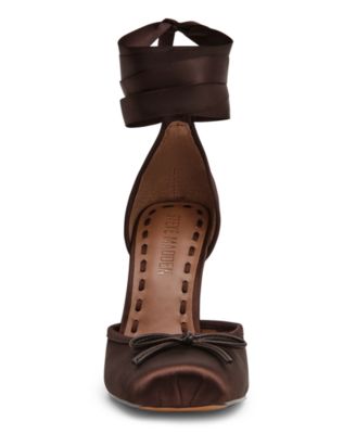 Women's Larina Lace-Up High-Heel Ballet Pumps