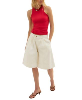 Women's So Soft Seamless Crew Neck Tank Top