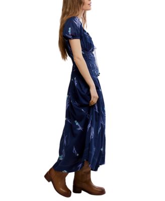 Women's Complete Me Short-Sleeve Midi Dress