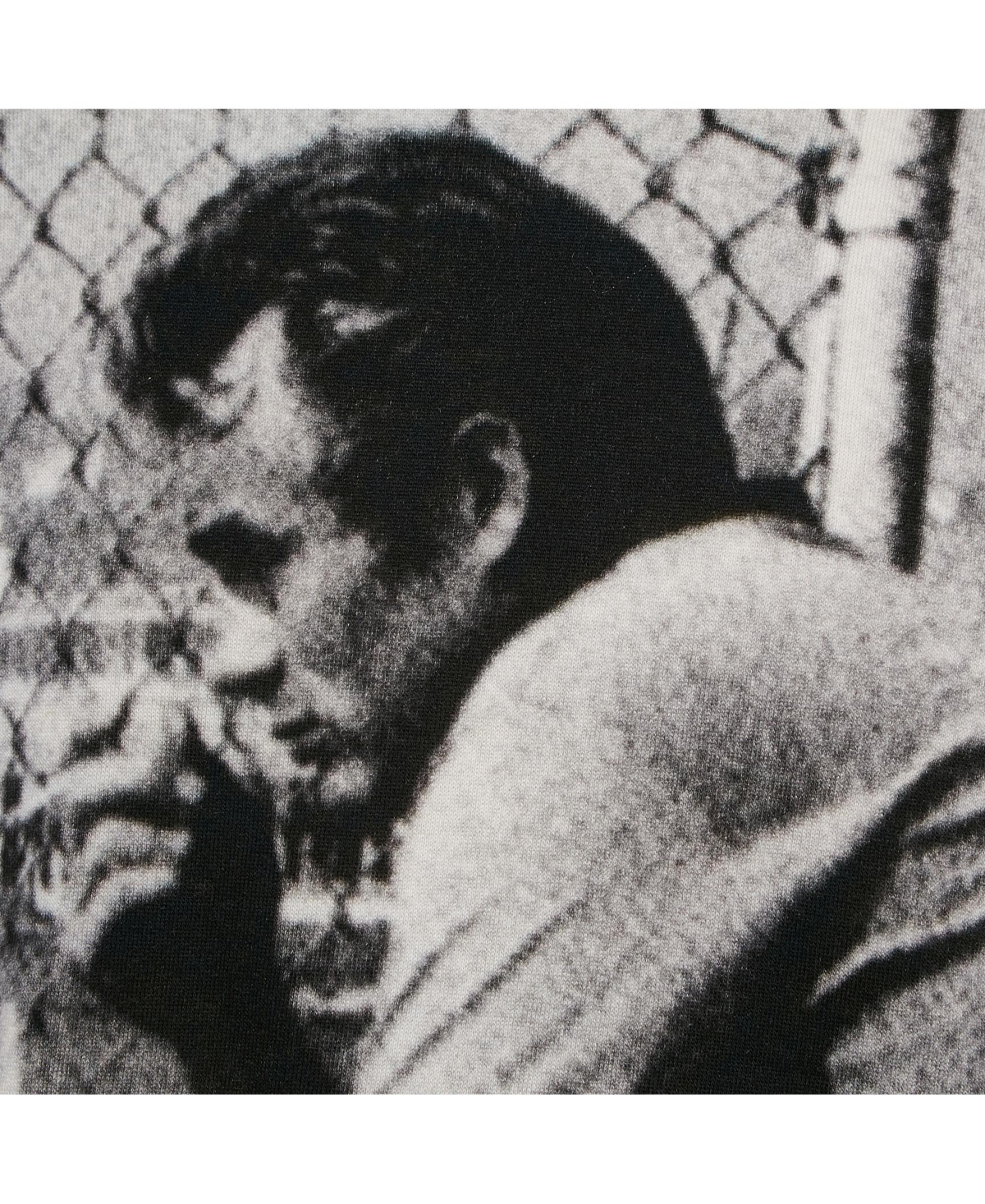 Pre-Owned Dolce & Gabbana Men's Grey James Dean Print Cotton Applique Detail Sweatshirt