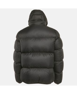 Men's Black Nylon Puffer Down Masac Jacket