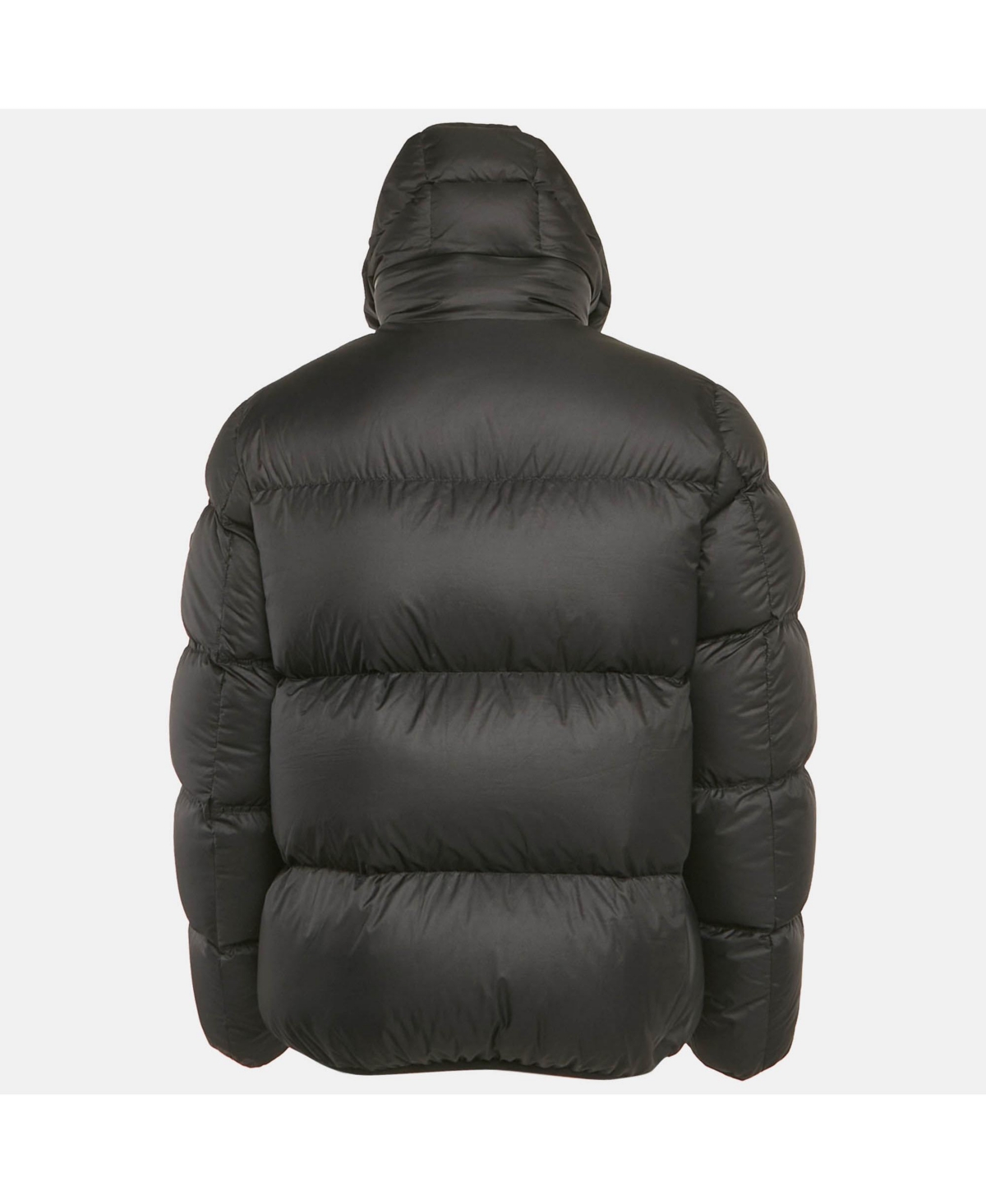 Pre-Owned Moncler Men's Black Nylon Puffer Down Masac Jacket