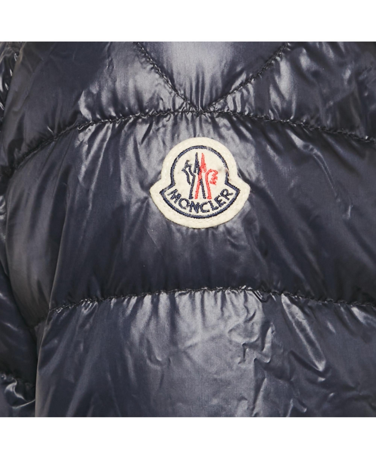 Pre-Owned Moncler Men's Navy Blue Nylon Down Puffer Jacket
