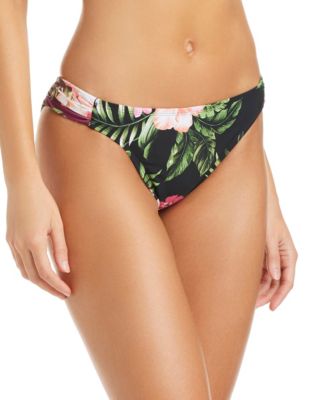 Women's Tropical Heat Tab Side Hipster Swim Bottoms, Macy's Exclusive