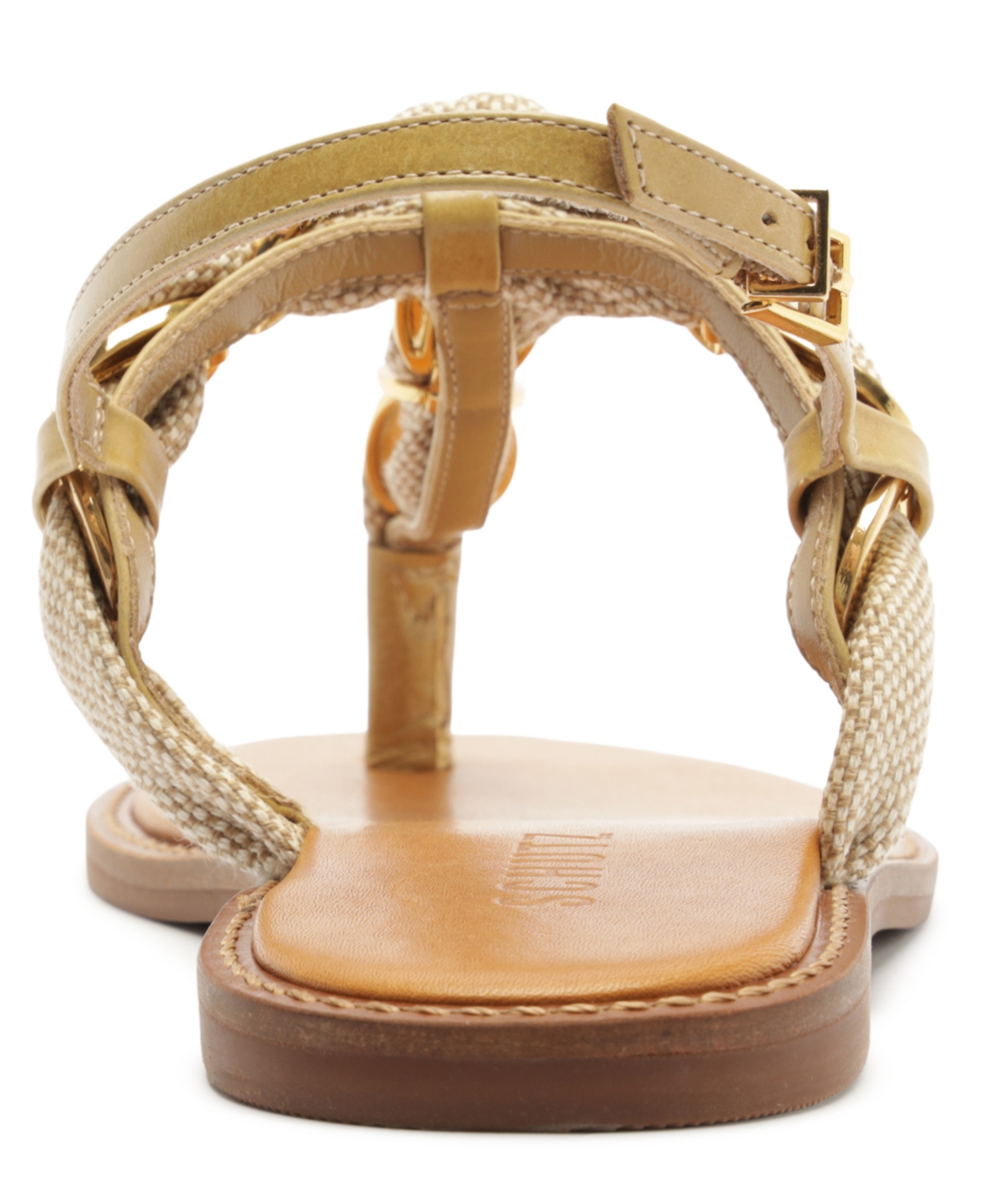 Schutz Women's Camellia Round Toe Flat Sandals