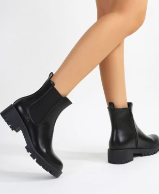 Women's Kaya Lug Sole Chelsea Booties