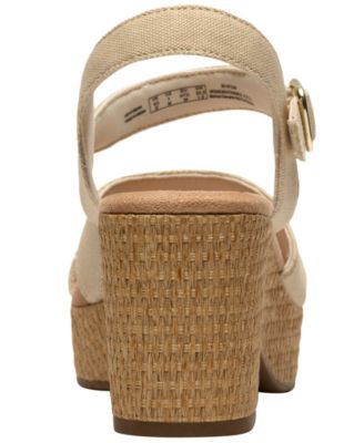 Women's Nerisa Twist Round Toe Wedge Sandals