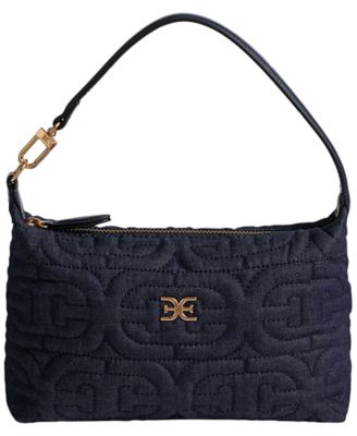 Ethyl Top Zipper Demi Small Shoulder Bag