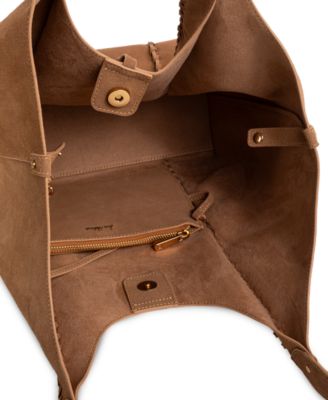 Sylvia Extra Large Suede Shoulder Bag