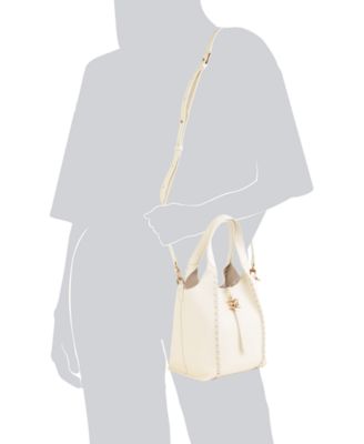Sylvia Small Leather Bucket Bag