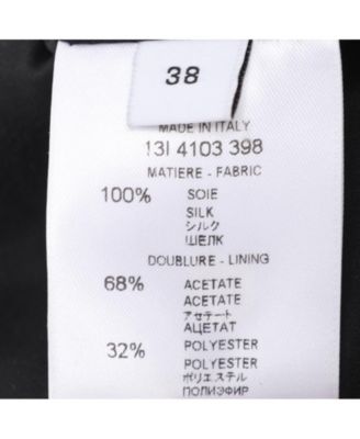 Women's Multicolor Silk Floral Print Zip Trim Skirt