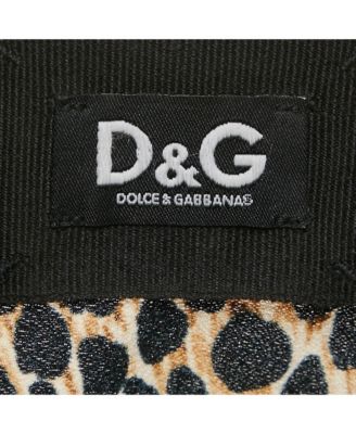 Women's Brown Animal Print Crepe Midi Skirt