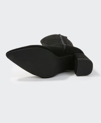 Adele Block Heel Knee High Boots