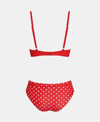 Women's Adjustable Strap Soft Cup Bikini Set