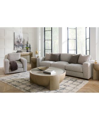 Loggia 110" Fabric Upholstered Sofa