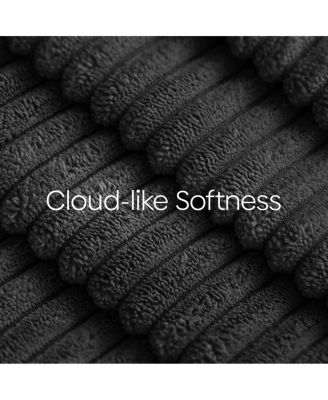 Folding Sofa Bed Convertible Corduroy Couch King Size Floor Sleeper 4-in-1