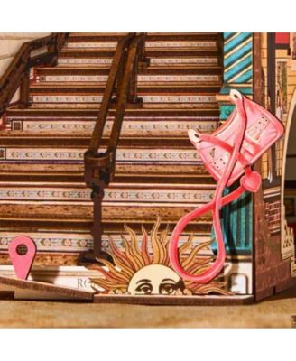 DIY 3D Book Nook Kit: Street Scene 196 pieces