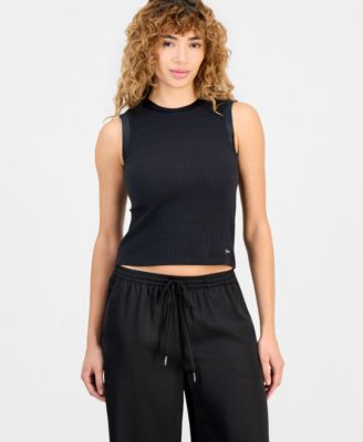 Women's Charline Sleeveless Ribbed-Knit Top