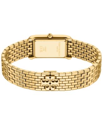 Women's The Eleanor Slim Quartz Two-Hand Gold Stainless Steel Watch, 22mm