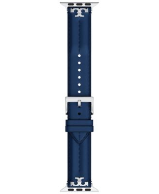 Women's Apple Blue Leather Strap, 22mm