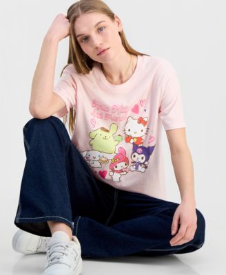 Juniors' Hello Kitty & Friends Snack T-Shirt
