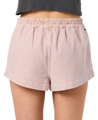 Juniors' Relaxed Woven Pull-On Shorts