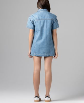 Women's Denim Shift Dress