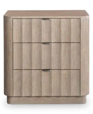 21" Wood Loggia Nightstand