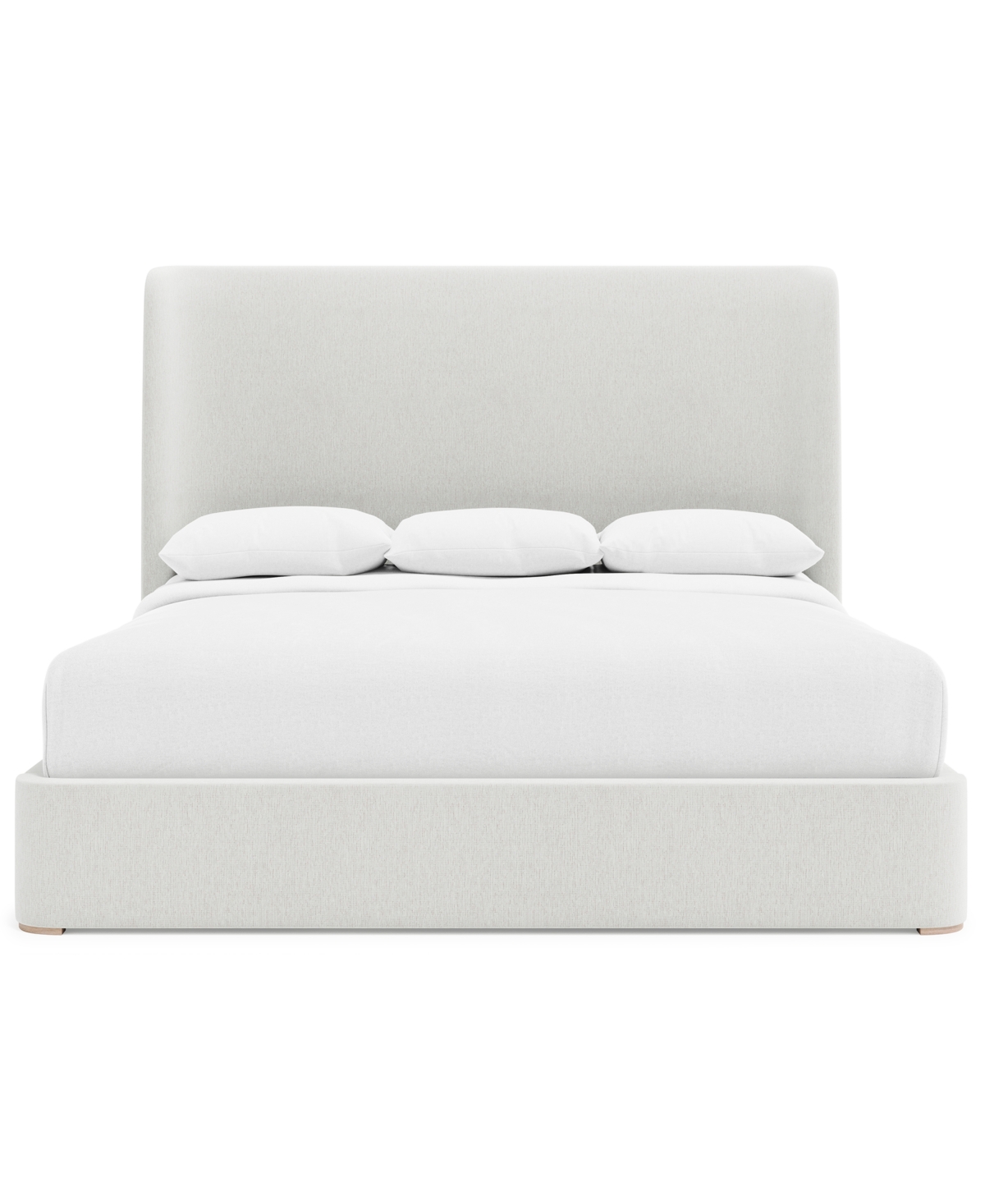Bernhardt 3-Pc. Wood Loggia Bedroom Set California King Bed, Dresser and Accent Nightstand