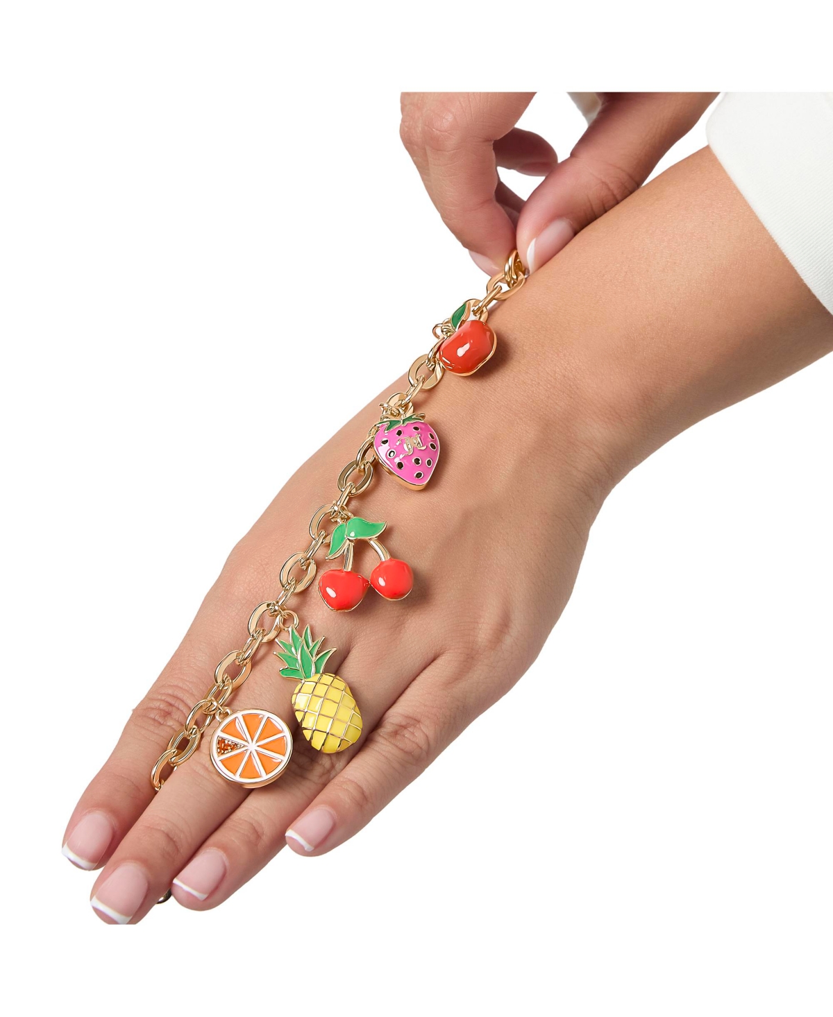 Juicy Couture Tropical Fruit Charm Bracelet