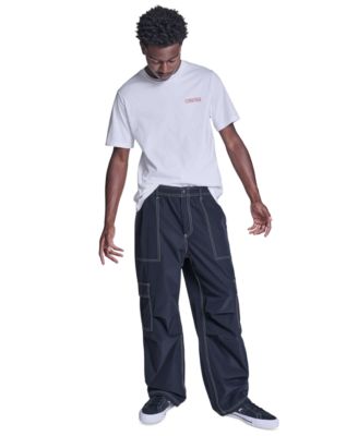 Men's Wide-Leg Ripstop Cargo Pants
