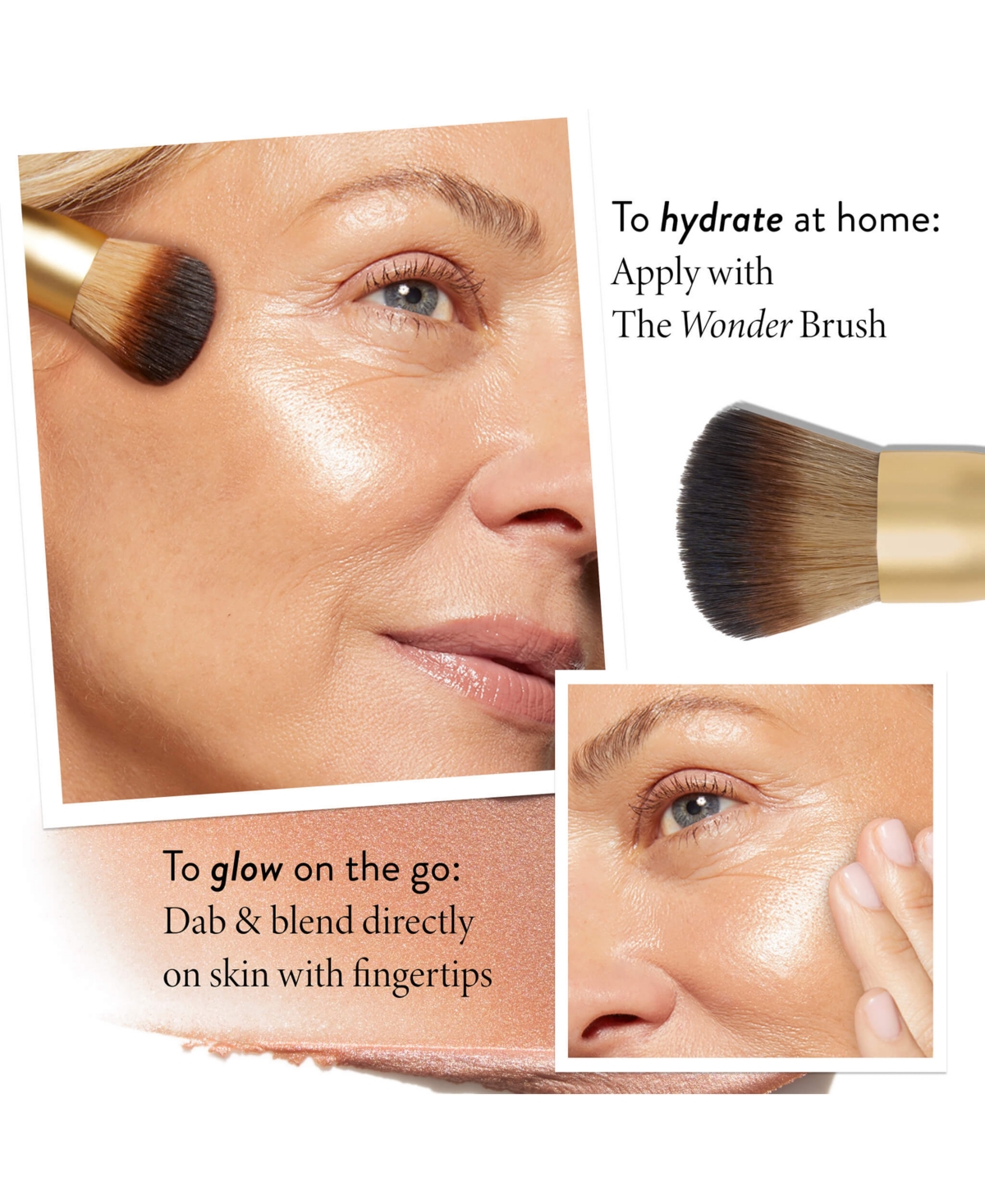 Laura Geller Beauty The Wonder Balm Hydrating Skin Tint, Honey Haze, 0.15 oz.