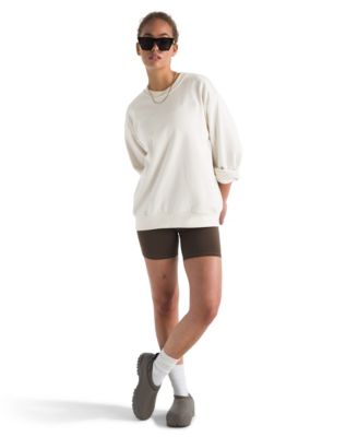 Women's Evolution Simple Dome Oversized Crewneck Sweatshirt