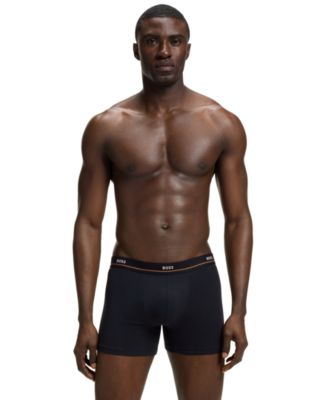 Men's Essentials Boxer Briefs Underwear, 5-Pack Set