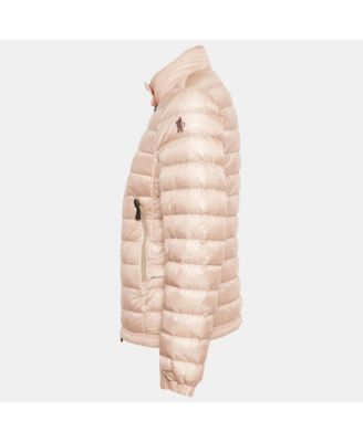 Women's Grenoble Light Orange Nylon Day-Namic Down Jacket