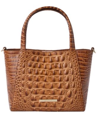 Mona Small Leather Tote Bag