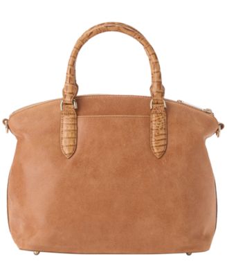 Duxbury Medium Leather Satchel Handbag
